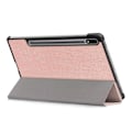Miniatyrbillede 7 af 10: Tri-fold Stand Smart Case for Samsung Galaxy Tab S7 / S8 Gold
