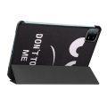 Miniatyrbillede 4 af 5: Xiaomi Pad 6 Stand Slim Fit Cover - Rør ikke ved mig Multicolor