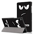 Pikkukuva 1 / 8: Kolminkertainen telinekotelo Lenovo Tab M10 FHD Plus -laitteelle - Älä kosketa minua Black