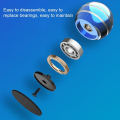Miniatyrbillede 6 af 8: Fidget Spinner Roterende Kugle Sfærisk Gyro 45mm - Sort Black