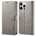 Pikkukuva 1 / 6: LC.IMEEKE Lompakkotelinekotelo iPhone 15 Pro Grey