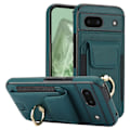 Pikkukuva 1 / 8: Google Pixel 8a Kickstand Case Puhelimen Suojakotelo Korttipaikoilla Green