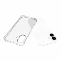 Miniatyrbillede 2 af 5: Cover Shell til iPhone 16 Plus Stødabsorberende Forstærkede hjørner TPU Transparent