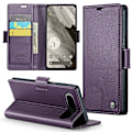 Pikkukuva 1 / 8: CASEME Retro Lompakkokotelo Pixel 8 Purple
