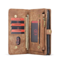Miniatyrbillede 9 af 11: iPhone 11 Pro Max CASEME Split Wallet Case - Brown Brown