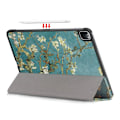 Pikkukuva 7 / 8: Apple iPad Pro 11 (2020) Slim fit tri-fold fodral - Peach Blossom Green