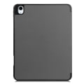 Miniatyrbillede 5 af 11: Til iPad Air 11 (2024) Etui Tre-fold Stativ Tablet Cover med Pen Holder Grey