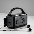 Miniatyrbild 2 av 11: handvev Radio 12000mAh Power Bank Batteri ficklampa Sol laddning Svart