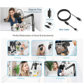 Miniatyrbild 4 av 9: Studio Live Streaming Broadcasting Inspelning Mikrofon Youtube Svart