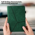 Miniatyrbillede 8 af 11: Til iPad 10.2 (2021)/(2020)/(2019) Almindeligt PU-læder tabletcover Green