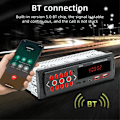 Pikkukuva 7 / 7: Auto Bluetooth MP3-soitin Autostereo TF Card U-Disk FM-radio Black