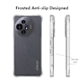 Pikkukuva 2 / 6: HAT PRINCE Shell Case TPUFor TCL 50 Pro Nxtpaper 5G / TCL 50 Nxtpaper 5G Transparent