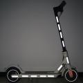 Miniatyrbilde 2 av 2: Reflekterende klistremerker for nattsikkerhet - sett for Xiaomi M365/M365 Pro Sølv Silver