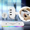 Pikkukuva 3 / 6: Meta Quest 3 VR Headset Controller Control -lataustelakka White