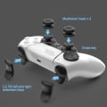 Miniatyrbild 6 av 8: Playstation 5 / PS5 L2 R2 Trigger Extender + D-pad knappsats Tumgrepp Kontroll Svart