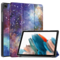 Miniatyrbillede 1 af 7: Trifoldet stativetui til Samsung Galaxy Tab A9+ 11" - Galaxy Multicolor