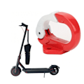 Miniatyrbillede 1 af 9: Universal Scooter kroghænger til Xiaomi Mijia M365/M365 Pro - Rød Red