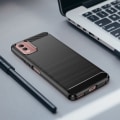 Miniatyrbillede 5 af 8: Slim-Fit TPU telefoncover til Nokia C32 - Sort Black