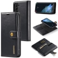 Miniatyrbilde 1 av 6: DG.MING for Samsung Galaxy S24 Avtakbar 2-i-1 Lommebokdeksel Black