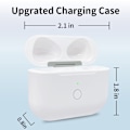 Miniatyrbillede 7 af 11: Til AirPods 3 opladningsetui Indbygget 620mAh batteri Bluetooth trådløs opladning White