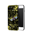 Pikkukuva 1 / 10: NXE Insect Pattern Rhinestone Decor TPU Cover for iPhone 8 / 7 - Yellow Bee
