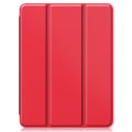 Miniatyrbillede 6 af 6: For iPad Pro 11 2021 Tri-fold Stand Tablet Case Cover - Red Red