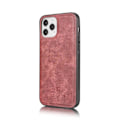 Pikkukuva 2 / 10: DG.MING iPhone 12 Pro Max tyylikäs lompakkokotelo - punainen Red