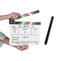 Pikkukuva 4 / 5: Ohjaajaelokuva Clapboard Movie Cut Scene Clapper Board - Värikäs tikku White
