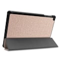 Pikkukuva 6 / 9: Kolminkertainen telinekotelo Samsung Galaxy Tab A 10.1 (2019) - Kulta Gold