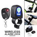 Miniatyrbillede 5 af 9: Tyverisikring 05db Alarm Sikkerhedslås Cykel Cykelsirene Cykling Black