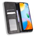 Pikkukuva 7 / 7: Wallet Stand Flip -puhelinkotelo Redmi 10C: lle - musta Black