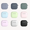 Pikkukuva 5 / 6: AirPods 4 5 kpl Lisävarusteet Kotelo Säilytyslaatikko Kaulahihna Kuulokepidike Avaimenperä - Valkoinen White