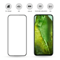 Miniatyrbilde 7 av 9: MOCOLO Herdet Glass Full Screen Film Google Pixel 8a Transparent