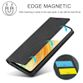 Miniatyrbild 7 av 10: LC.IMEEKE Wallet Case Fodral till Samsung Galaxy A33 5G - Svart Svart