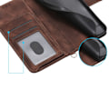 Miniatyrbilde 3 av 10: Etui med blomstermønster og lommebok for Samsung Galaxy A16 5G / A16 4G Brown