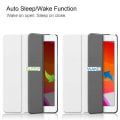 Miniatyrbillede 3 af 8: Apple iPad 10.2 2021/2020/2019 Trifoldet Stand Tablet-Taske - Hvid White