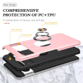 Miniatyrbilde 6 av 7: Hybrid-etui med fingerreim og kickstand for Google Pixel 8 Pro Pink