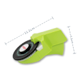 Miniatyrbillede 5 af 5: labelmaskine med 2 stk 9 mm til Motex 3D printer label Black