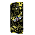 Pikkukuva 4 / 10: NXE Insect Pattern Rhinestone Decor TPU Cover for iPhone 8 / 7 - Yellow Bee