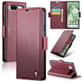 Pikkukuva 1 / 10: CASEME Retro Lompakkokotelo Pixel 8a Red