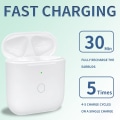 Miniatyrbilde 9 av 9: Laderetui for AirPods 1/2 med innebygd 550mAh batteri White