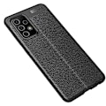 Miniatyrbild 9 av 9: Samsung Galaxy A72 5G TPU skal Litchi Texture - Svart Svart