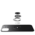 Miniatyrbillede 2 af 11: iPhone 11 Finger Ring Kickstand (Built-in Metal Sheet) Case Black