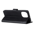 Miniatyrbillede 3 af 8: KHAZNEH Wallet Stand Case for Xiaomi Mi 11 - Black Black