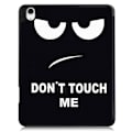 Pikkukuva 2 / 6: iPad Air 13 (2024) Kolminkertainen Teline Tabletin Suojakuori Kynäpidikkeellä - Don't Touch Black