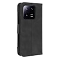 Pikkukuva 3 / 8: Xiaomi 13 Useiden korttipaikkojen puhelimen lompakkokotelolle - musta Black
