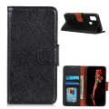 Pikkukuva 1 / 10: Nappa Texture Split Wallet Stand Cover for OnePlus Nord N10 - Black Black