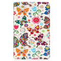 Miniatyrbillede 5 af 9: Til Lenovo Tab M9 Trifoldet Stativdæksel - Butterflies Multicolor