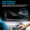 Pikkukuva 6 / 7: SP11 Autolle Bluetooth V5.0 Kaiutin Handsfree Soita autosarjan musiikkisoitin Black