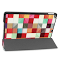 Miniatyrbild 6 av 8: Apple iPad 10.2 Slim fit tri-fold fodral - Colorful Squares multifärg